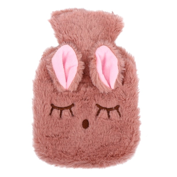 1 juego de bolsa de agua caliente de moda, funda desmontable, calentador de manos para invierno