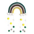thumbnail image 1 of Finials no18 pompom rainbow tapestry clouds macrame woven wall hanging decor photo prop (HTOOQ), 1 of 1