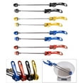 thumbnail image 4 of S SERENABLE Mountain Bike Quick Release Lever Wheel Hub Front and Rear Skewers Set Black, 4 of 9