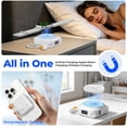thumbnail image 2 of 20000mAh Portable Charger Power Bank 22.5W Fast Charging,Magnetic Wireless Charger for iPhone 17/16/15/14,Portable Phone Charger for Apple Watch AirPods, 3 in 1 Battery Pack Travel Essentials(White), 2 of 10