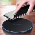 thumbnail image 5 of FDGAO Wireless Charger Pad 20W Fast Wireless Charging Mat For iPhone 11 12 13 14 15 Pro/Pro Max XS XS Max XR 8Plus, AirPods; for Samsung Galaxy/Note, Galaxy Buds (Black), 5 of 9