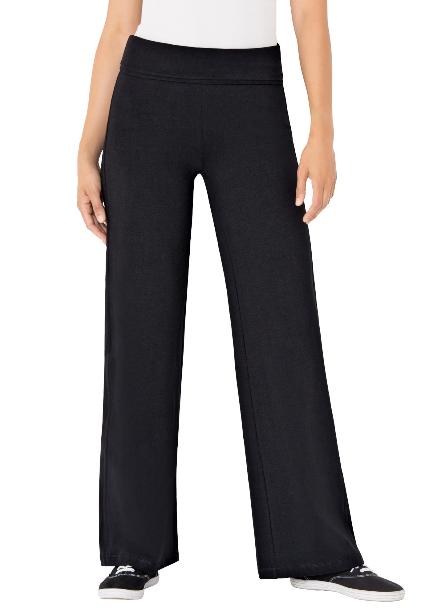 Plus size tall wide leg pants hotsell