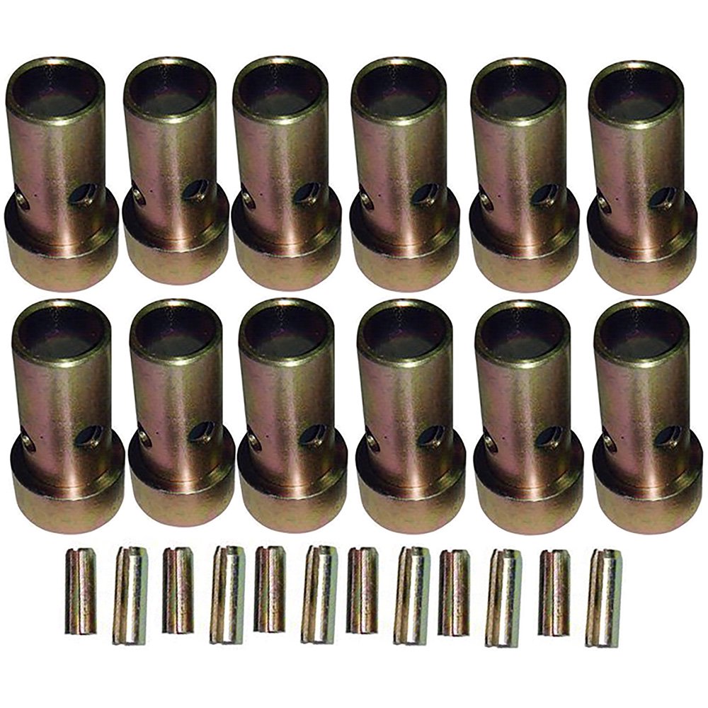 Six Cat 2 Quick Hitch Adapters Bushing with Roll Pins