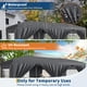 thumbnail image 5 of Yeshouse Carpa plegable de 3 x 6 m con ventanas de polietileno, bolsa con ruedas, paredes laterales extraíbles, refugio impermeable para fiestas, jardines, eventos y bodas, 5 of 10