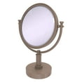 thumbnail image 5 of 8 Inch Vanity Top Make-Up Mirror with Dotted Accents - Matte Black / 4X, 5 of 10