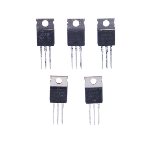 5 uds MOSFET de potencia N IRF830 5. degree paquete 500V to-220AB Cola none