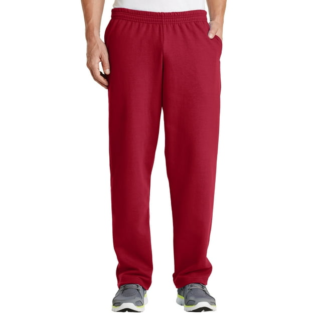 Gravity Threads Fleece Sweatpants w/ Pockets - Red - 2X-Large