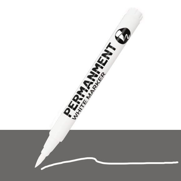 Rotulador permanente acrílico blanco LMMINBZ Pink Pens