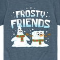 thumbnail image 3 of SpongeBob SquarePants - Frosty Friends - Toddler And Youth Short Sleeve Graphic T-Shirt, 3 of 6