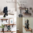 thumbnail image 3 of Bigfoot Gifts, estatua de madera de 8.2 pulgadas para decoración del hogar, divertidos regalos 3D Big Foot Sasquatch para hombres y amantes del Yeti, 3 of 5