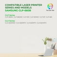 thumbnail image 2 of TCT 660B Toner Cartridge 4 Pack - Premium Compatible Replacement for Samsung CLP-660B CLP-K660B CLP-C660B CLP-M660B CLP-Y660B, 2 of 6