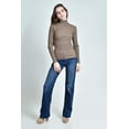 thumbnail image 4 of Blusa tejida de cuello alto /Juvenil, 0247 (Beige) beige G, 4 of 4