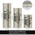 thumbnail image 2 of Farmhouse Kitchen Rug Sets 3 Piece with Runner Non Slip Kitchen Floor Mat Washable Kitchen Runner Rug Set Kitchen Area Rug Runner Carpet for Hallway Kitchen Sink Door Laundry Room, 2 of 6