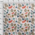 thumbnail image 3 of oneOone Viscose Chiffon Red Fabric Tropical Leaf Sewing Craft Projects Fabric Prints By Yard 42 Inch Wide, 3 of 5