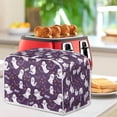thumbnail image 4 of ZUXONGSY Halloween Spooky Ghost Toaster Cover 2 Slice Dust Covers for Toasters Wide Slot Keep Appliance Clean From Dust and Fingerprint Lightweight Happy Halloween Decor, 4 of 7