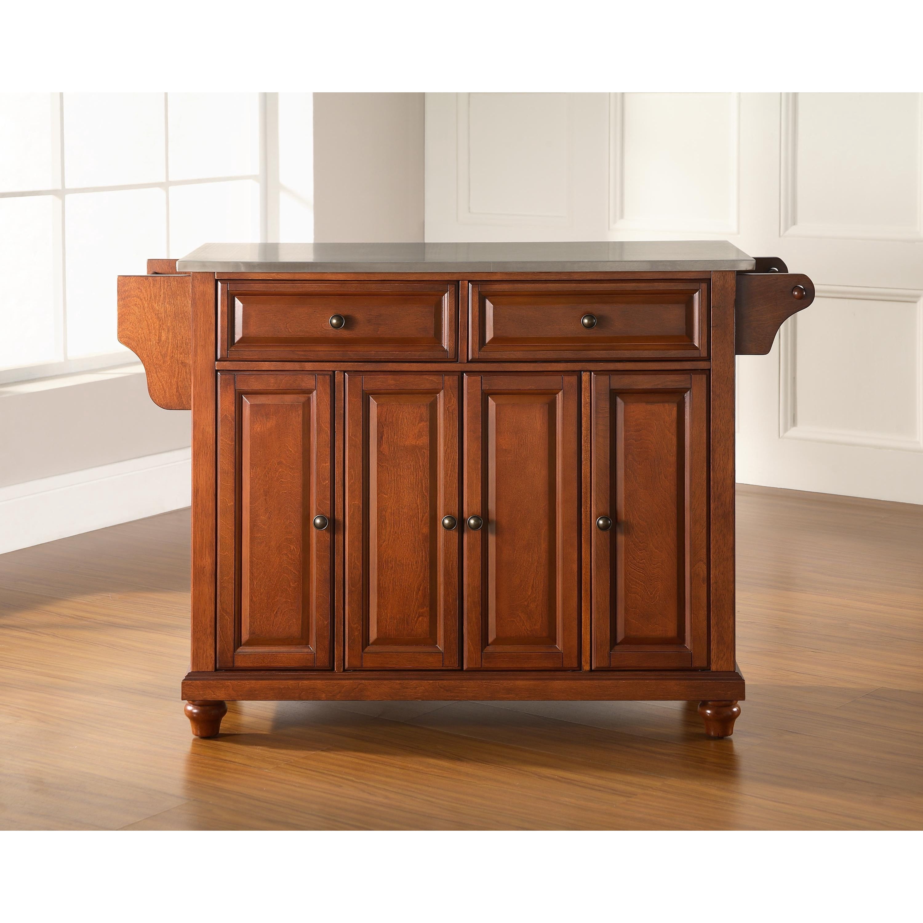 Crosley Cambridge Stainless Steel Top Kitchen Island