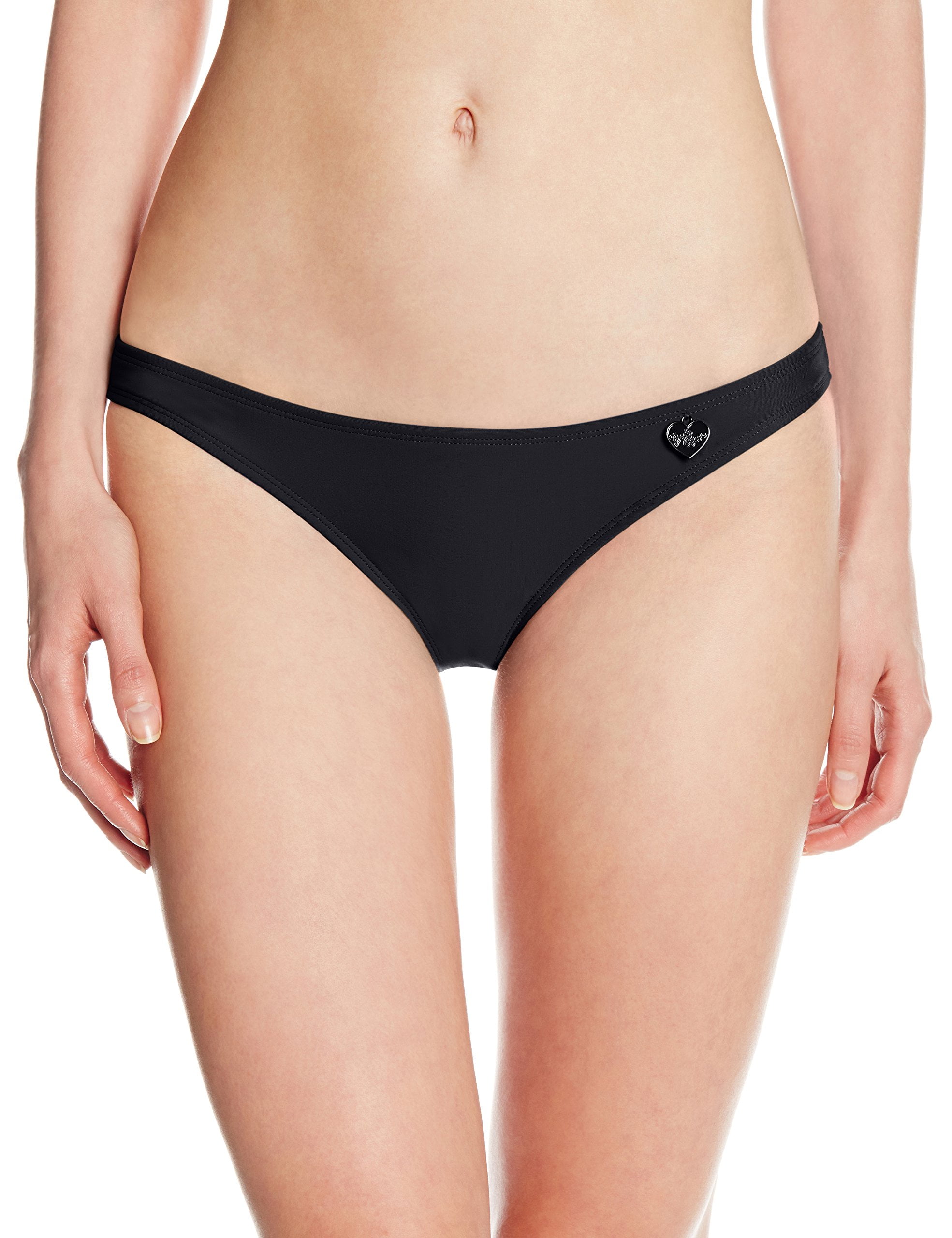 Body Glove Womens Smoothies Basic Full Coverage Bikini Bottom Large Black