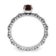 thumbnail image 2 of 925 Sterling Silver Tiger Eye Vintage Stackable Ring Gemstone Natural Stone, 2 of 7