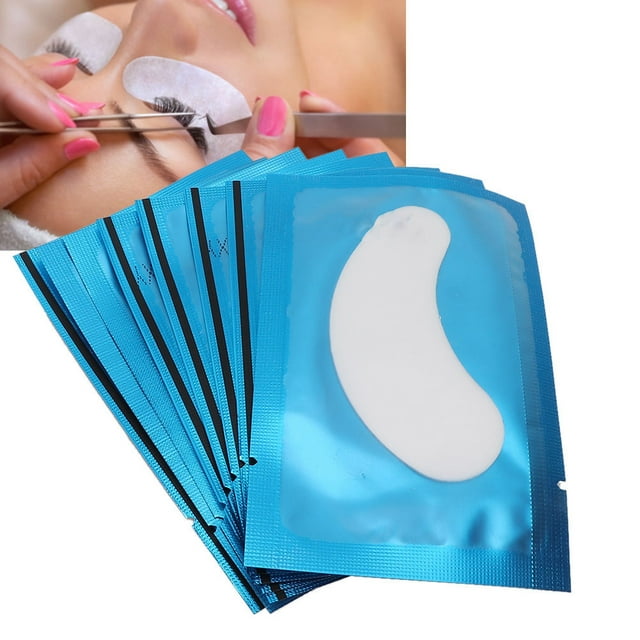 Pads pour Extensions de Cils, Coussinets sous les Yeux pour Extensions de Cils, Coussinets de Cils, 50 Pcs Coussinets d'Isolation pour Greffage de Cils Maquillage Patch d'Extension de Cils Outils Essentiels pour Précis