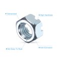 thumbnail image 4 of Écrou Hexagonal 9/16 Pouces-12, Grade 6.8 Acier Carbone, Argent, Lot de 4, 4 of 5