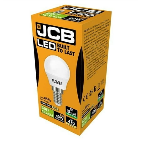 

JCB LED Golf 470lm Opal 6w Light Bulb E14 2700k