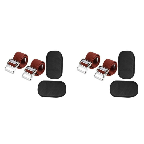 8 Paquetes de Piezas de Repuesto para Zancos Paneles de Yeso,Almohadillas Cómodas para Zancos,Bandas Protectoras Acolchadas para Piernas,Correas Ajustables de Nailon para Zancos