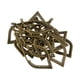 thumbnail image 3 of 20 piezas de conectores de hojas huecas con forma de gotas de agua para lámparas colgantes Bronce, 3 of 5