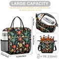 thumbnail image 5 of Pioneer Flower Floral Print Pattern Womens Lunch Box for Work,Insulated Large Lunch Bag,Leakproof Adult Lunch Bag for Work,Beach,Travel,Picnic,Camping, 5 of 6