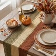 Caramel Brown Coffee Farmhouse Rustic Table Runner 12x108 Inch ...