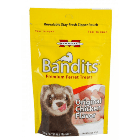 Royal Aquatic Marshall Bandits Premium Ferret Treat - Original Chicken - 3 oz
