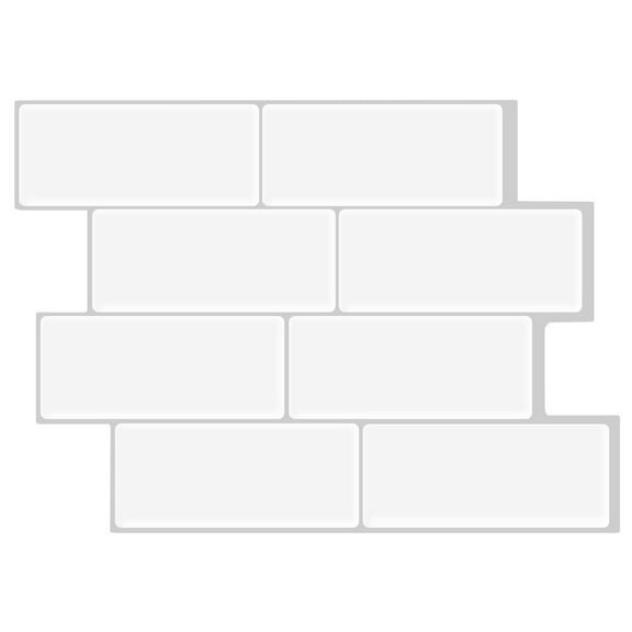 Liukekj 1 Sheet Of Peel And Stick Tiles For Walls Peel And Stick Backsplash For Bathroom Three-Dimensional Wall 3d Stickers Household Wall Stickers Peel And Stick Wall Tiles