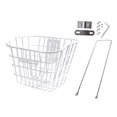 thumbnail image 1 of Cesta de bicicleta elegante para mujer y hombre, cesta delantera para bicicleta para viajes, ciclismo al aire libre, 1 of 8