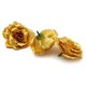 thumbnail image 3 of Flores Artificiales Cabezas de Flores de Rosas de Seda, 100 Piezas para Decoración de álbum de Ropa de Sombrero, Decoración de Boda (Oro), 3 of 10