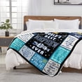 thumbnail image 2 of Nephew Gifts from Auntie, Fathers Day Nephew Blanket Gifts 50"x60", Nephew Gifts from Aunt Uncle, Birthday Gifts for Nephew, Best Nephew Ever Gifts, Christmas Graduation Gifts for Adult Nephew, 2 of 6