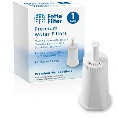 

Fette Filter - Replacement Water Filter Compatible with Breville Claro Swiss For Oracle Barista & Bambino - Compare to Part #BES008WHT0NUC1 - Pack of 1