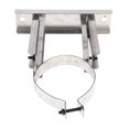 thumbnail image 3 of GUOOL Support de Tuyau de Cheminée Pince Durable en Acier Inoxydable Accessoire Collier de Serrage de Conduit de Fumée Argent, 3 of 9