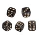 thumbnail image 3 of 5pcs Skull Dice 6-Sided KTV Entertainment Game Pool Toys Favor Props Silver Sunnimix 5pcs Party Skull Dice, 3 of 6