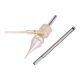 thumbnail image 1 of 3 Piezas Herramienta para Cuero Herramienta de Burnishing de Bordes Kit de Pulido de Cuero Cepillo de Cobre para Eliminar Residuos Resistente de Hierro para Proyectos DIY y Adecuados para, 1 of 9