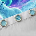 thumbnail image 4 of jejeloiu Safari Animal Wolf Blackout Curtains Set of 2 (52x84 Each),Galaxy Starry Sky Window Curtains For Boys Kids, 4 of 6