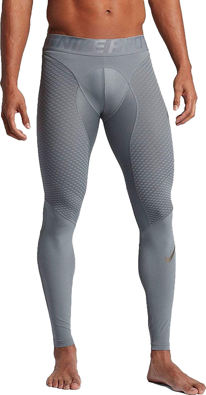 Donau Eed Vader fage Nike Pro Zonal Strength Men's Training Tights Grey /Metallic Size 2XL -  Walmart.com