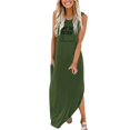 thumbnail image 1 of asddcavvf Robes pour Femmes Été Décontracté Plage Vacances Imprimé Robe Ample avec Poche Mode Ro, 1 of 4