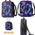 thumbnail image 3 of Mochila Gomyblomy Rose Horse para niñas de 12 a 14 años con fiambrera 4 en 1, 3 of 7