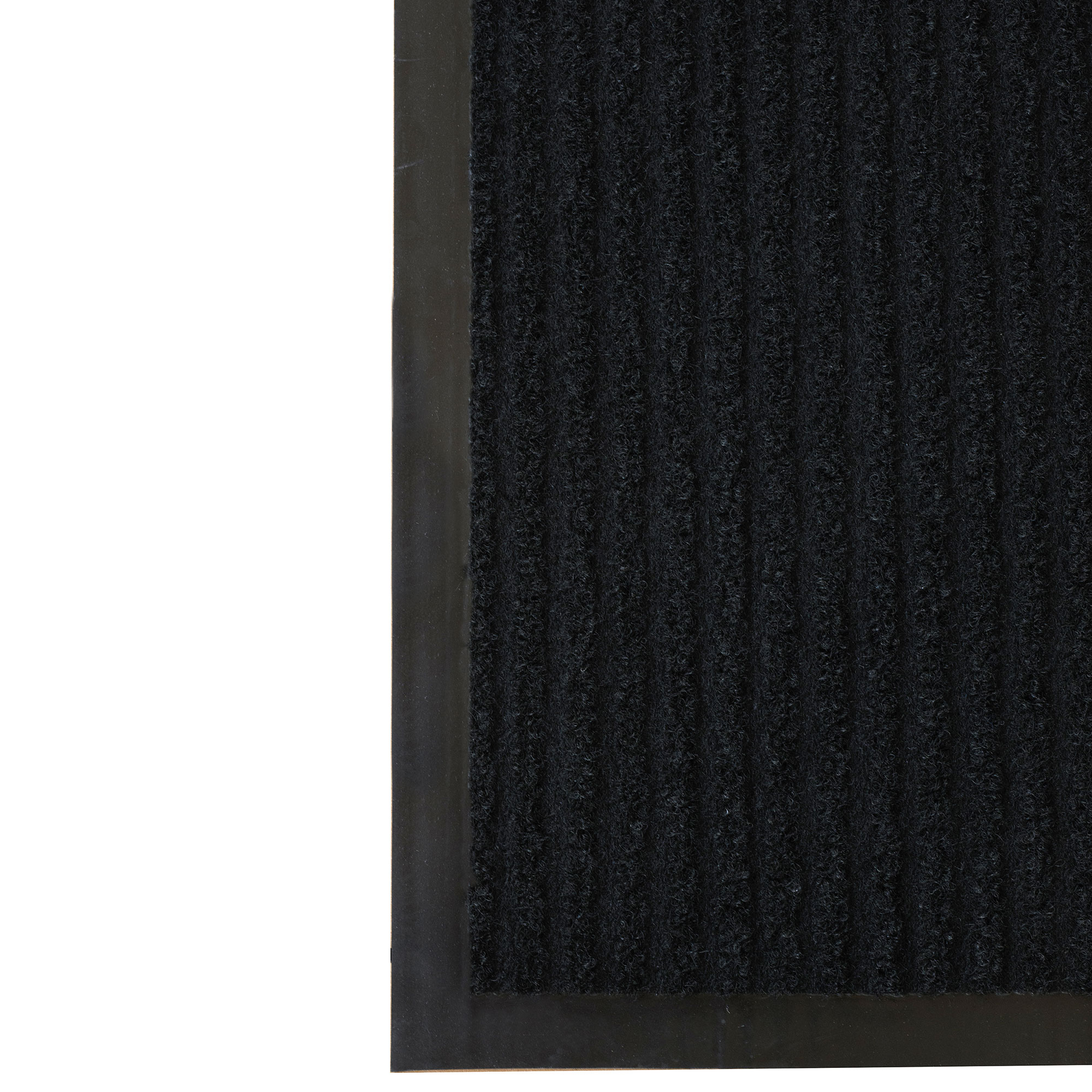 UNIMAT 3x5 (36"x60") Outdoor-Indoor Doormat with Waterproof Black Rubber Backing - Stylish Dual Ribbed Welcome Mat, Perfect for Home, Office, and Kitchen Entrances