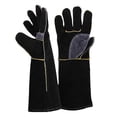 thumbnail image 1 of Extreme Fire and Heat Resistant Gloves, Leather with Kevlar Stitching14 inch, 1 of 5