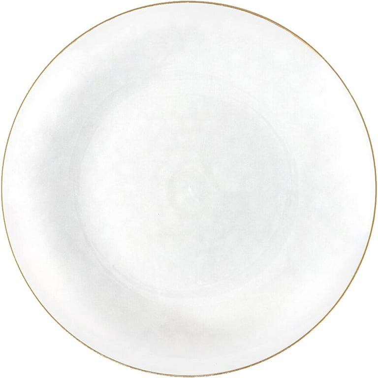 [900 Count] White Heavy Duty Disposable Paper Plates 9-Inch by EcoQuality - Perfect for Parties, BBQ, Catering, Office, Event's, Pizza, Restaurants