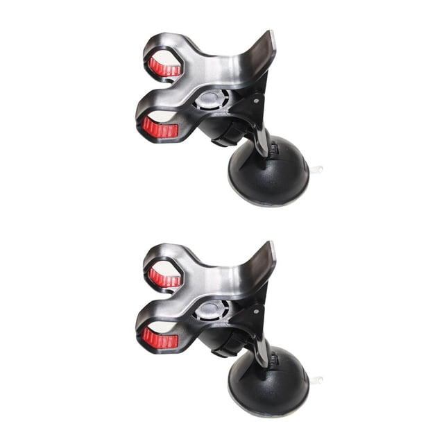 Methold 2020 nuevo soporte Universal para Clip de teléfono de coche, soporte de montaje para parabrisas automático con ventosa para Negro 2 clips 2piezas