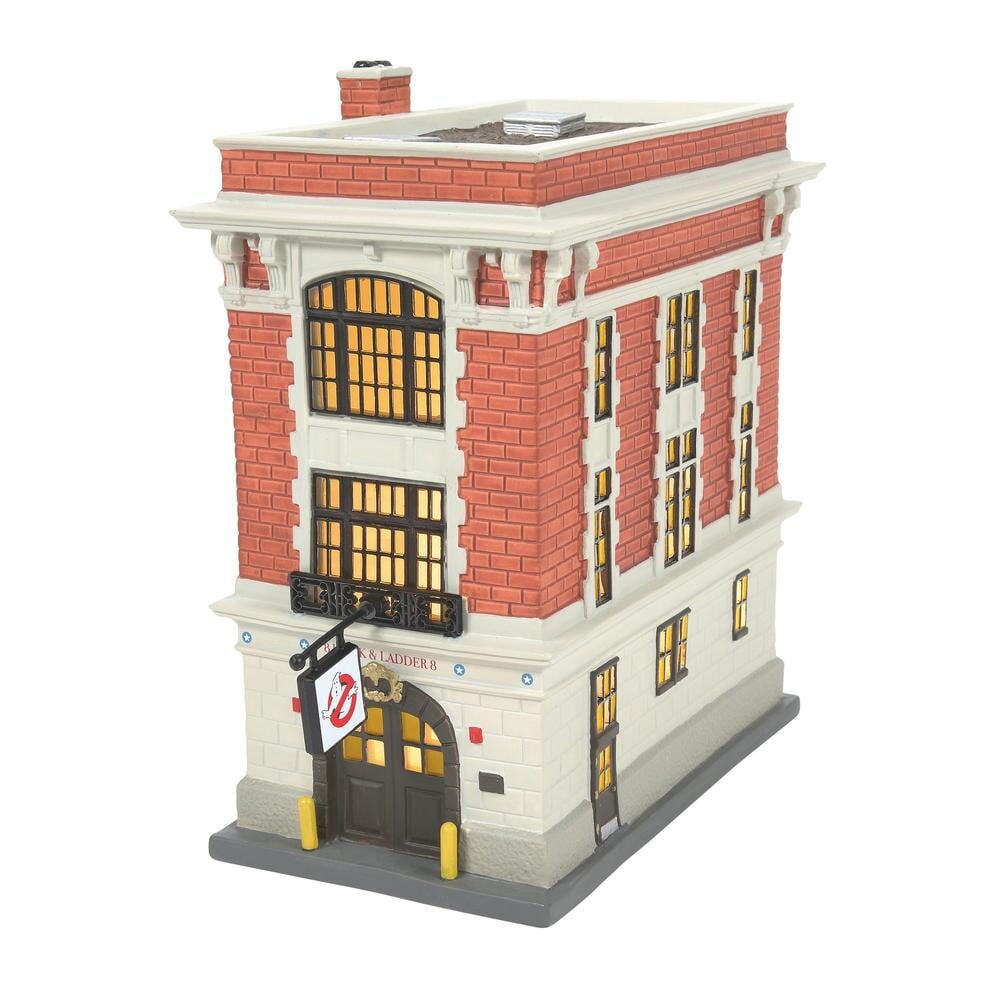 Ghostbusters Hot Properties Village Firehouse - Walmart.com