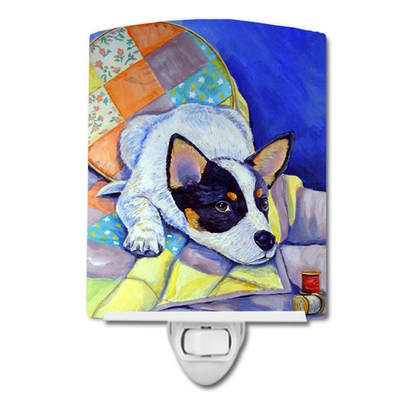 Australian Cattle Dog Sew Perfect Ceramic Night Light