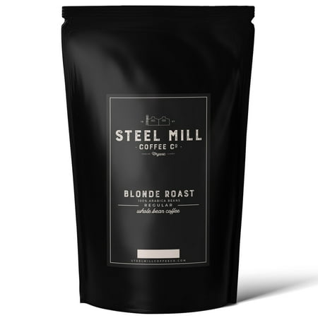 Steel Mill Coffee Co. Blonde Roast Single Origin | 12 Keurig Compatible Pods / Drip Grind / Regular | ORIGIN: Grown in Colombia