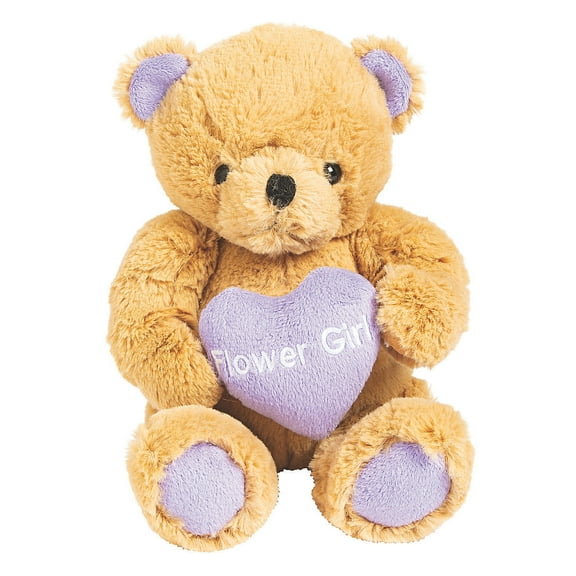 Flower Girl Teddy Bear - Toys - 1 Piece